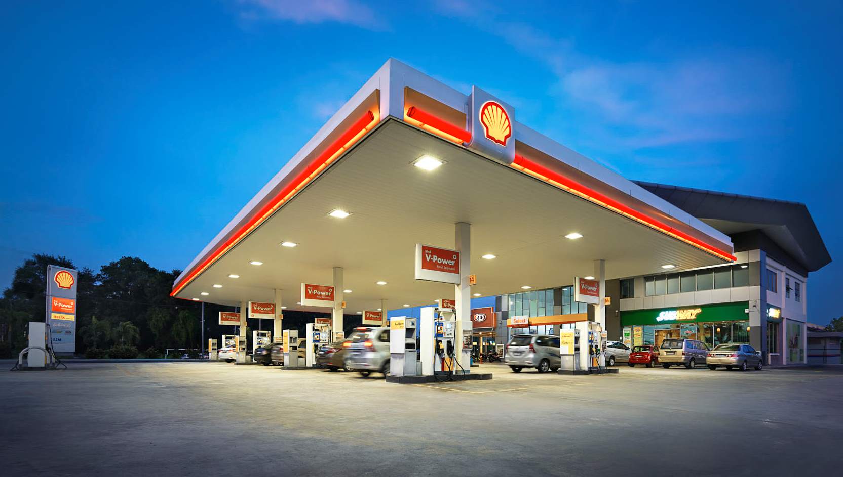 Shell Petrol Station